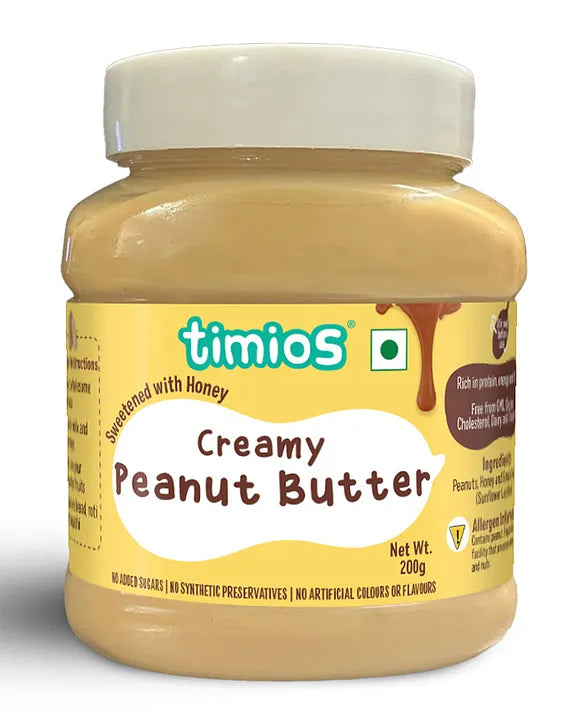 Timios Butter - Creamy Peanut Butter